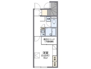 レオパレスプルミエールの物件間取画像